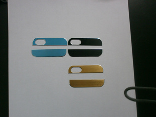 通訊產品加工-廠家提供5代蘋果手機殼 金屬拉絲上下貼高光加工-通訊產品加工盡在阿.